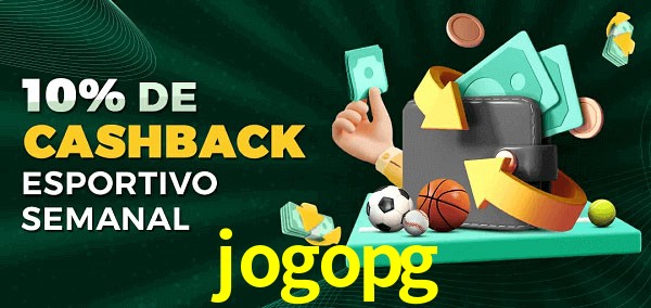 10% de bônus de cashback na jogopg